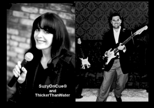 Music Jingles SuzyOnCue and Thicker Than Water Band